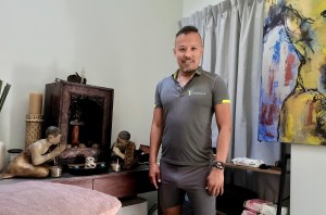 Deep tissue massage session at Yann's Bodywork Therapeutic Auckland